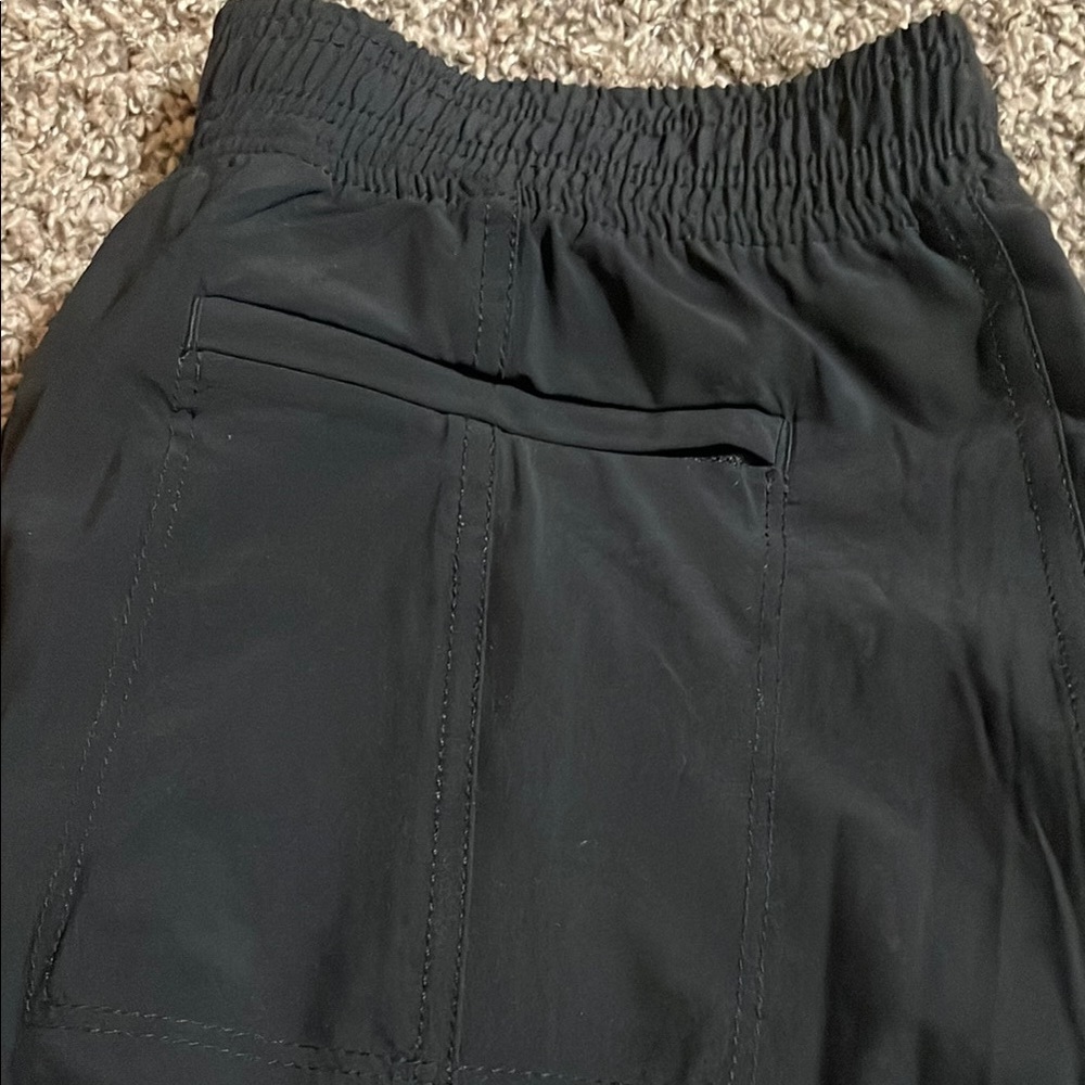 Athleta Chelsea Cargo Utility Black Joggers - Picture 8 of 9